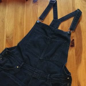 H&M Distressed Overalls